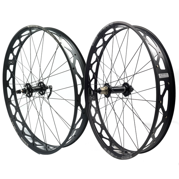Sun Ringle MuleFut 80SL V2 26-inch 9x135 QR Front SRC Convertible 12x197 TA or 10x190 QR XD Type Rear Wheelset