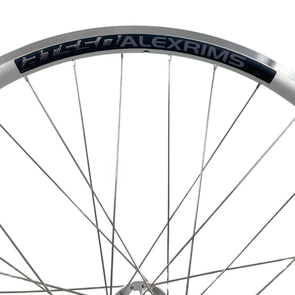 Alex AT550 700c 9x100 Front Track Wheel Silver