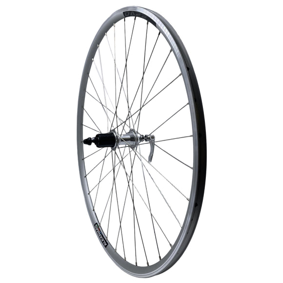 Alex DA22 700c Silver Rear Formula Double Wall QR Cassette type Wheel
