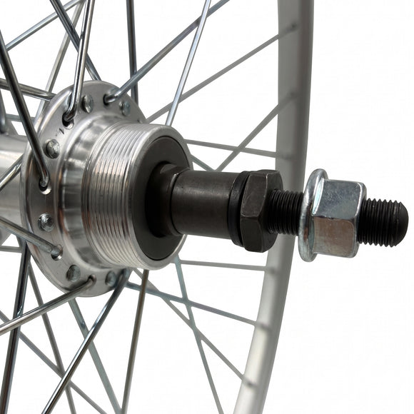Alex DM18 26-inch Rear 10x135 Silver Bolt-On Wheel