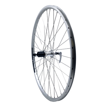 Alex DH19 26-Inch Rear 10x135 QR HG Cassette Type Wheel Silver Alex