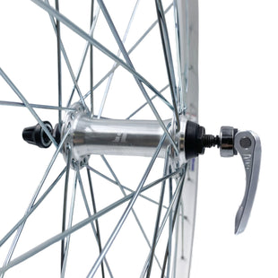 Weinmann 700c FRONT Silver AS23X Alloy QR Wheel - The Bikesmiths