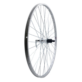 Weinmann 700c REAR Silver AS23X QR 130mm Road Bike 8-10 Speed Wheel - The Bikesmiths