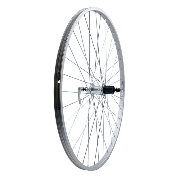 Weinmann 700c REAR Silver AS23X QR 130mm Road Bike 8-10 Speed Wheel - The Bikesmiths