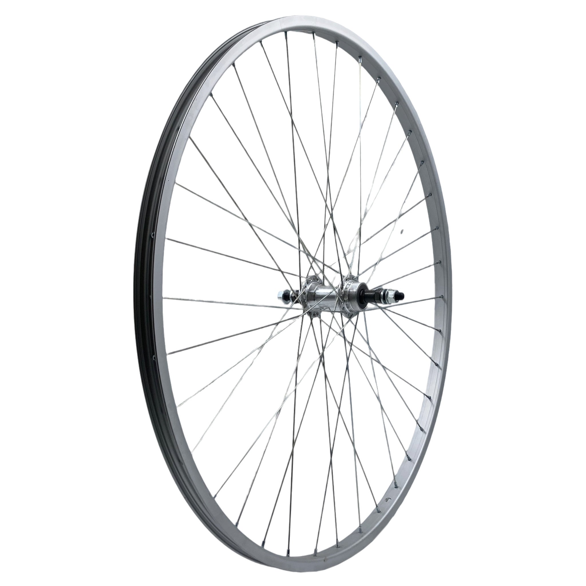 Weinmann RM19 27 Inch Singlewall Silver Bolt On Front Wheel