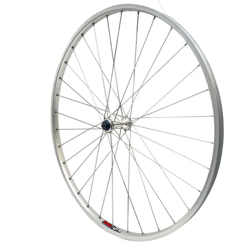 Sun CR-18 9x100 Front QR 27 Inch Silver Wheel