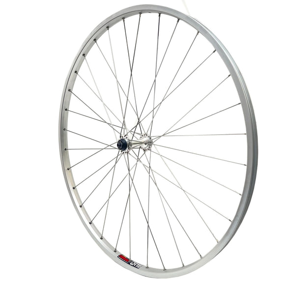 Sun CR-18 9x100 Front QR 27 Inch Silver Wheel
