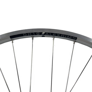Alex DH19 700c Silver Hybrid Rear Wheel HG Cassette Type QR