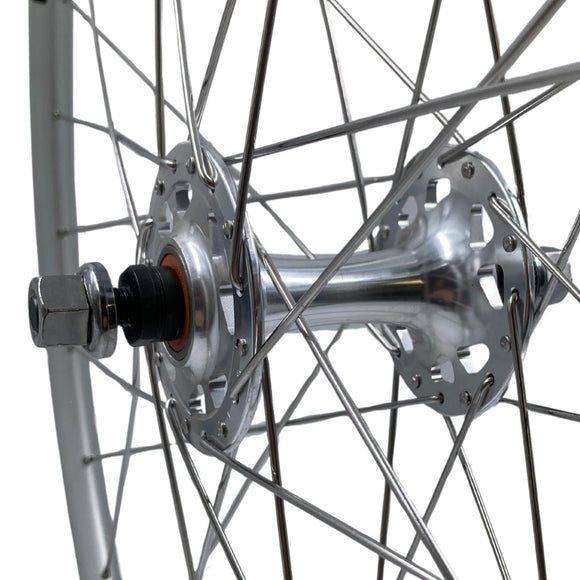 Alex Formula  R450 700c 9x100 Front 10x120 Rear Track Fixed Gear Wheelset Silver