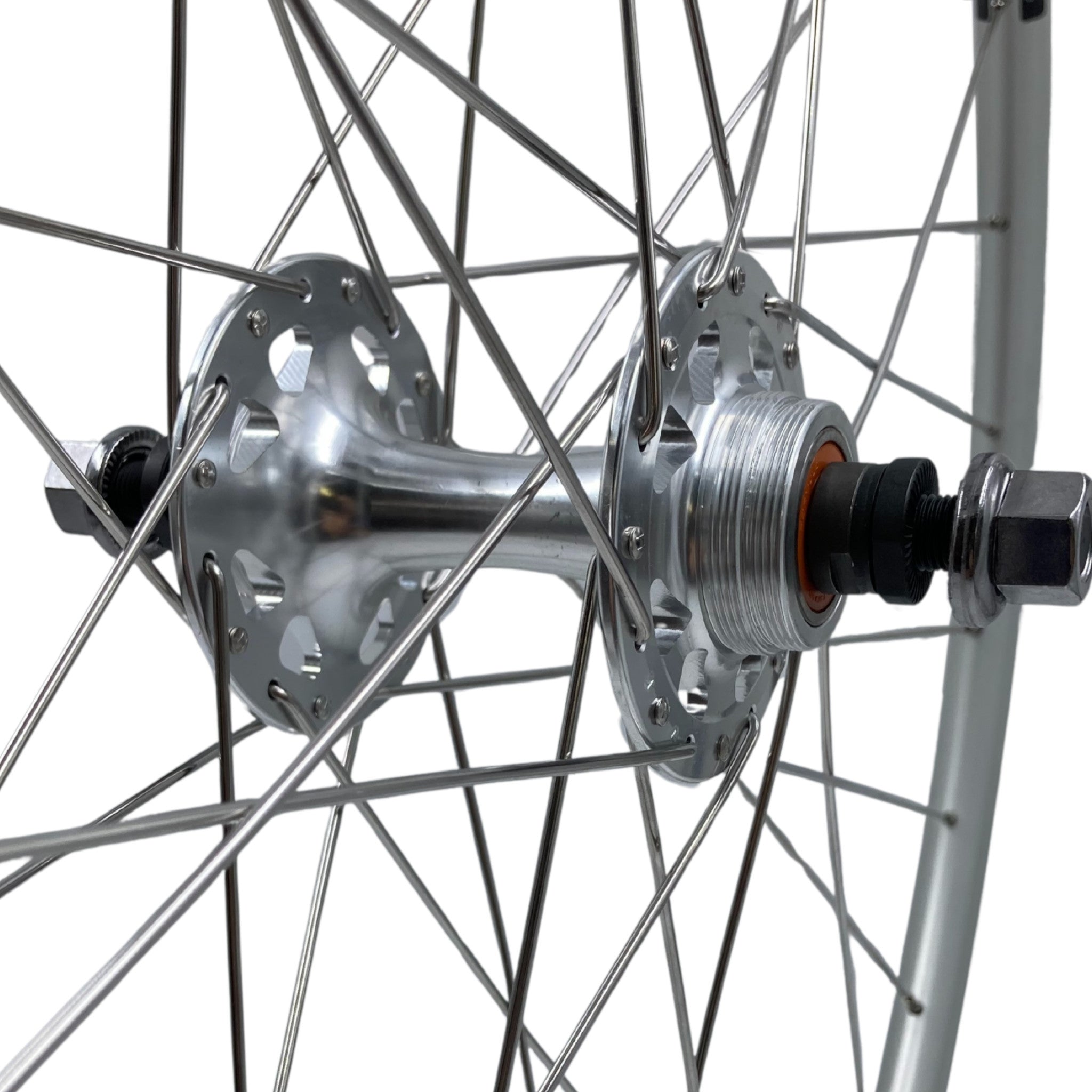 Alex R450 700c KT Rear Track Fixed Gear Freewheel Wheel Silver