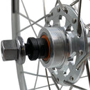 Alex R450 700c Formula 10x120 Rear Track Flip Flop Fixed Gear / Freewheel Wheel Silver-6