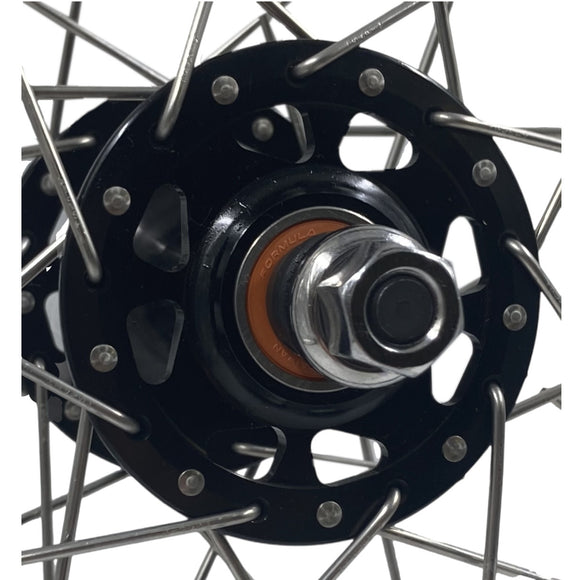 Alex R450 700c Black Formula Track Fixed Gear Freewheel Sealed Bearing Wheelset
