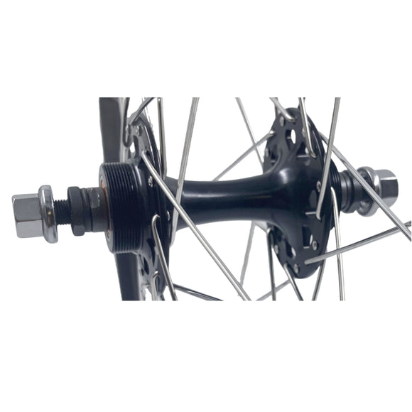 Alex R450 700c Black Formula Track Fixed Gear Freewheel Sealed Bearing Wheelset