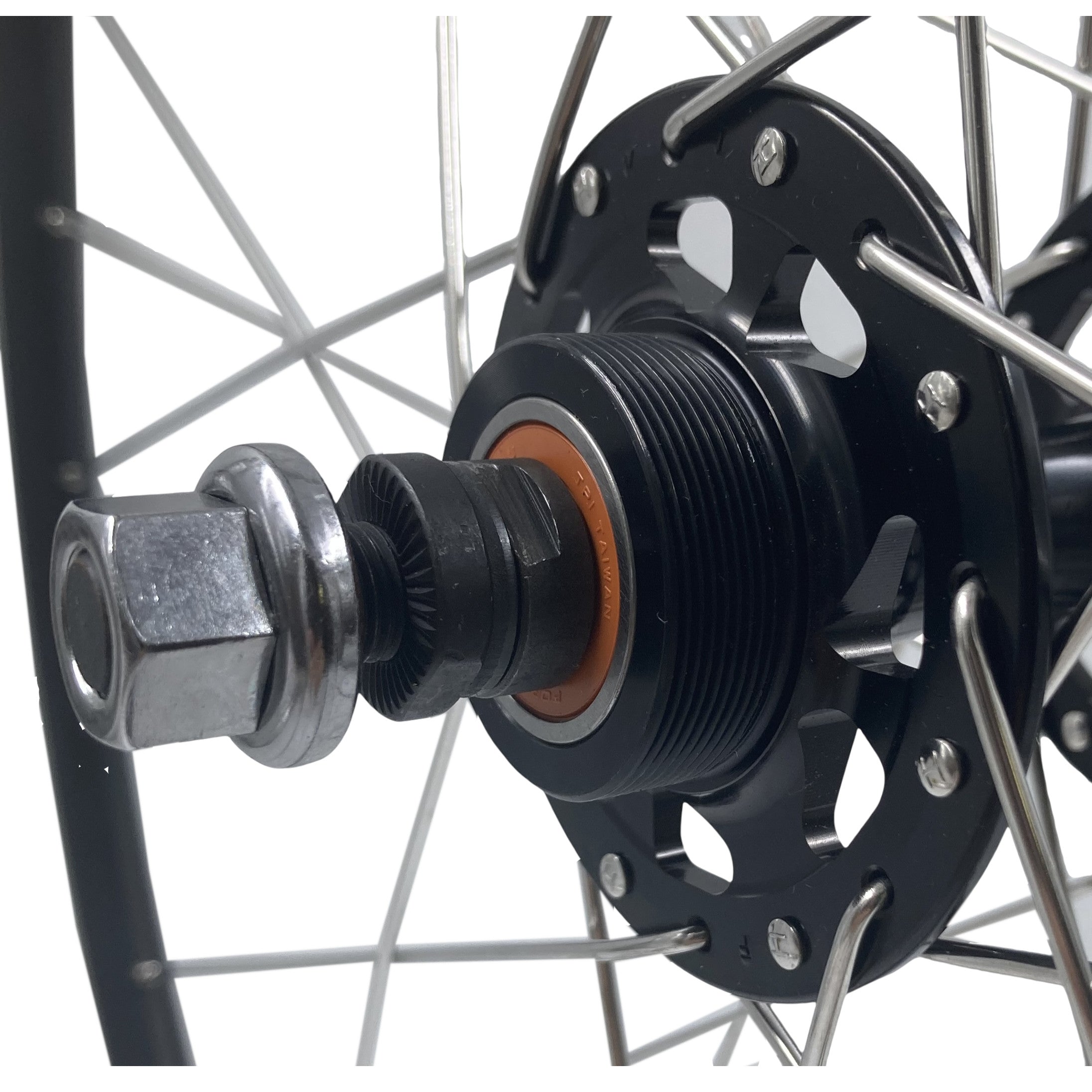 fixed gear and freewheel Alex Formula R450 700c Black Rear Track Fixed Gear Freewheel Track Wheel