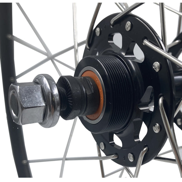 Alex R450 700c Black Rear Formula Track Fixed Gear Freewheel Track Wheel