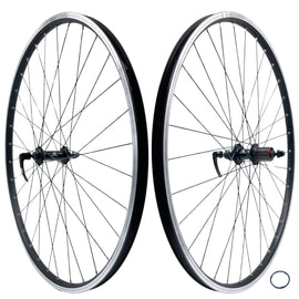 Alex DH19 700 9x100 10x135 QR Cassette Type Wheelset Black