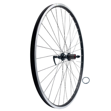 Alex DH19 700 Rear 10x135 QR Cassette Type Wheel Black Alex
