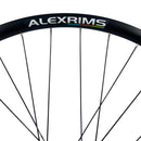 Alex GD26 Black 700/29" Front and Rear Tubeless Disc Shimano HG Gravel Wheelset QR  9x100 10x135mm Alex