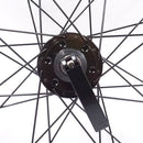 Alex GD26 Black 700/29" Front and Rear Tubeless Disc Shimano HG Gravel Wheelset QR  9x100 10x135mm Alex