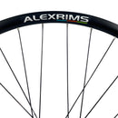 Alex GD24 700 Black Rear Tubeless Ready Disc Cassette Type Wheel QR 10x135-6