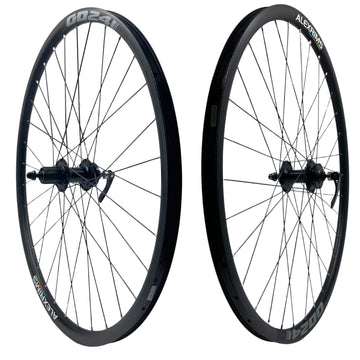 Alex GD24 700c 9x100 Front 10x135 Rear QR HG Cassette Type Tubeless Disc Wheelset Alex