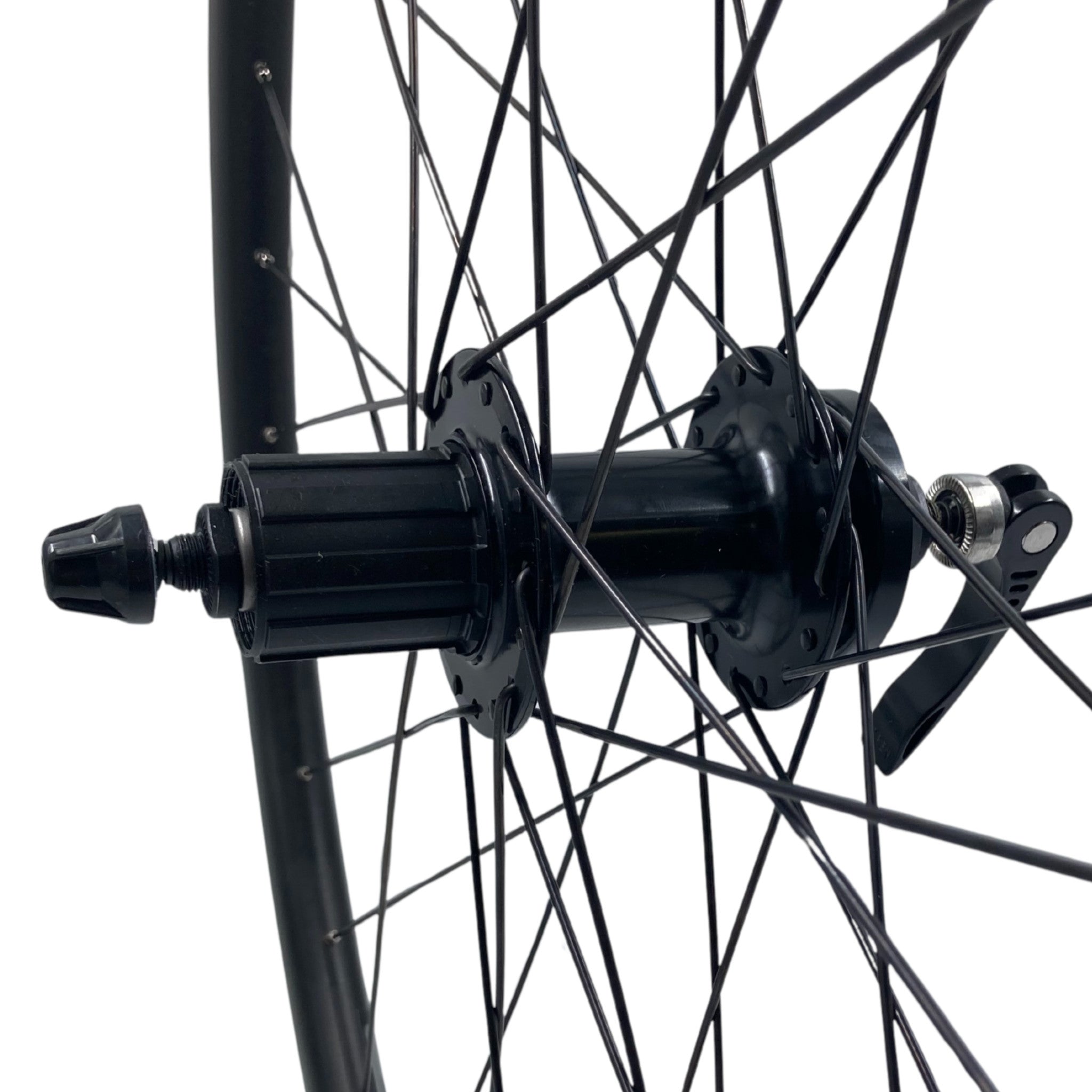 Alex GD24 700c Black Cassette Type Disc Tubeless Ready Wheelset 9x100 10x135 QR