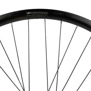 Alex GRX25P 700c 10x135 Rear QR HG Cassette 6-Bolt Disc Tubeless Wheel - 0