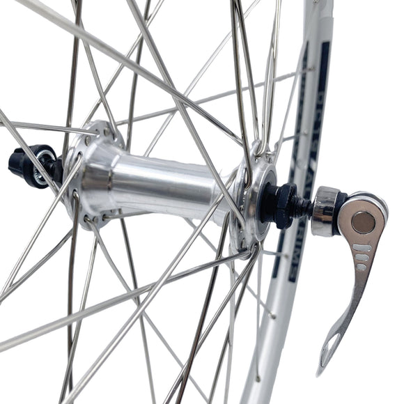 Alex EN24 26-inch Formula Freewheel Type QR Wheelset Silver