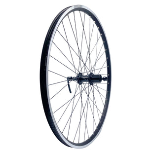 Alex EN24 26-inch Shimano TX500 10x135 HG Cassette Rear Wheel Black