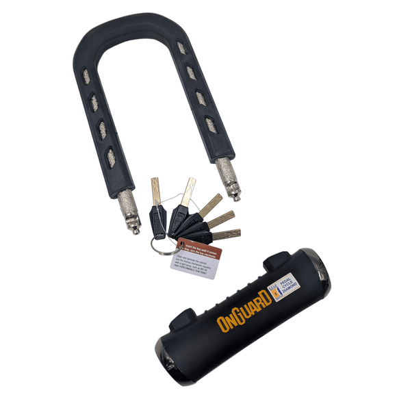 OnGuard 8590 RockSolid Grinder-Resistant U-Lock