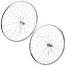 Wheelmaster 27 Inch Classic Chrome Bolt-on Steel Freewheel type Bike Wheelset - The Bikesmiths