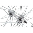 Wheelmaster 27 Inch Classic Chrome Bolt-on Steel Freewheel type Bike Wheelset - The Bikesmiths