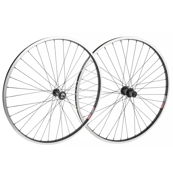Weinmann 519 27.5-Inch Black QR 9x100 Front and 10x135 Rear HG Cassette Type Wheelset Weinmann