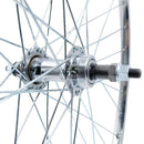 Wheelmaster 27 Inch Classic Chrome Bolt-on Steel Freewheel type Bike Wheelset - The Bikesmiths