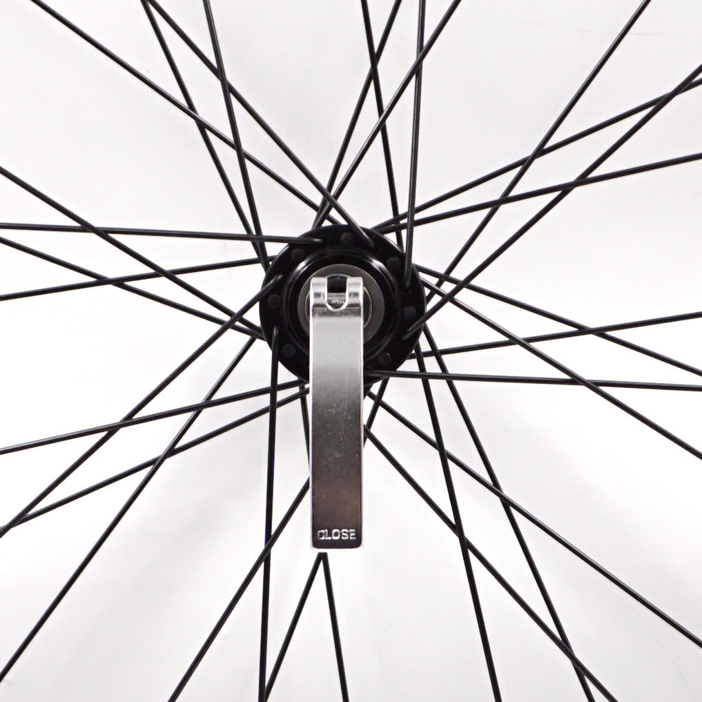 Alex AT470 Black 700c Front QR 9x100 Doublewall Wheel | The Bikesmiths