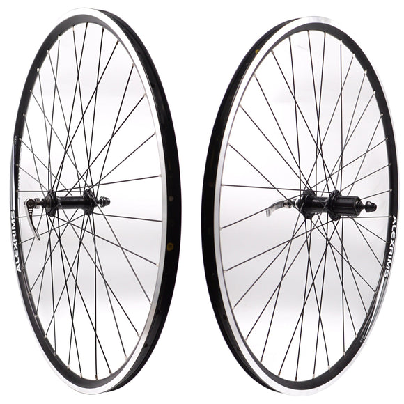 Alex AT470 700c 9x100 Front 10x130 Rear Shimano 32h Wheelset Alex