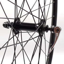 Alex AT470 Black 700c Front QR 9x100 Doublewall Wheel - 0