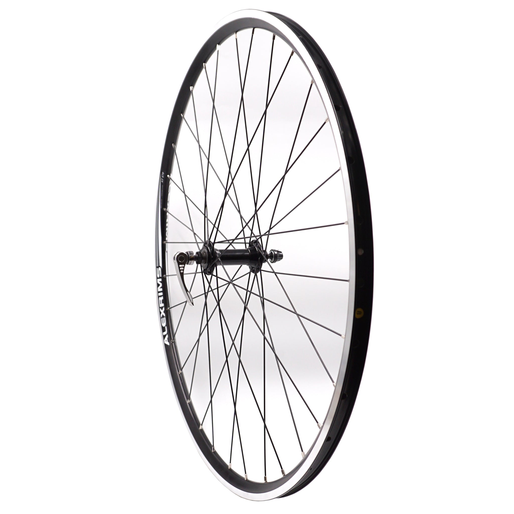 Alex AT470 Black 700c Front QR 9x100 Doublewall Wheel | The Bikesmiths