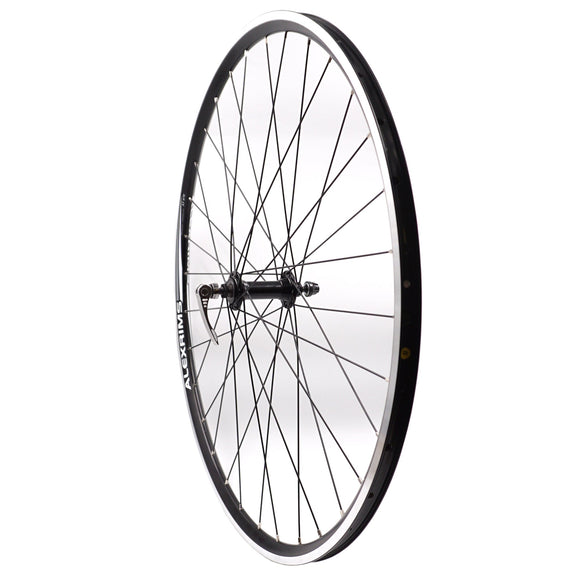 Alex AT470 Black 700c Front QR 9x100 Doublewall Wheel Alex