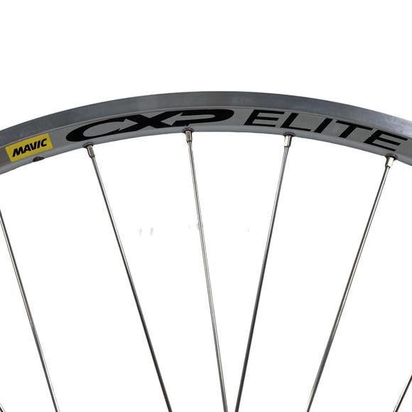 Mavic CXP Elite 700c 9x100 FRONT 10x130 REAR QR Shimano RS400 HG11 Cassette Type Wheelset