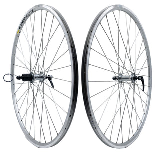 Mavic CXP Elite 700c 9x100 FRONT 10x130 REAR QR Shimano RS400 HG11 Cassette Type Wheelset