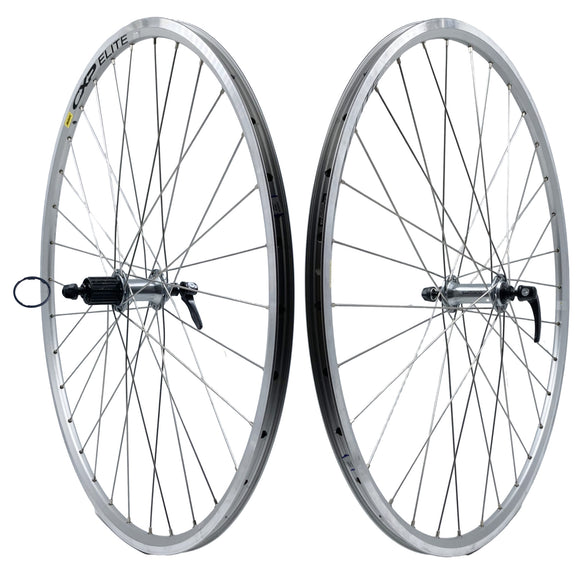Mavic CXP Elite 700c 9x100 FRONT 10x130 REAR QR Shimano RS400 HG11 Cassette Type Wheelset