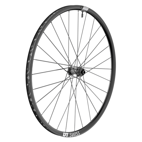 DT Swiss HE1800 Spline 700c 12x100 TA Front DT370 Tubeless Centerlock Wheel