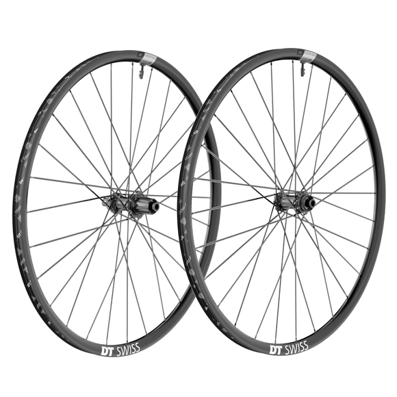 DT Swiss HE1800 Spline 700c 12x110 Front 12x148 TA Boost Rear DT370 HG12 Tubeless Centerlock Wheelset