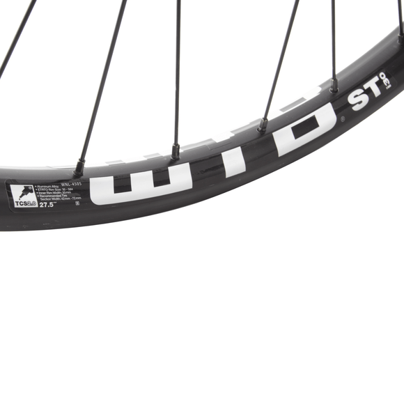 WTB ST TCS 2.0 i30 27.5-Inch 15x110 TA Front Boost Tubeless Disc Wheel - The Bikesmiths