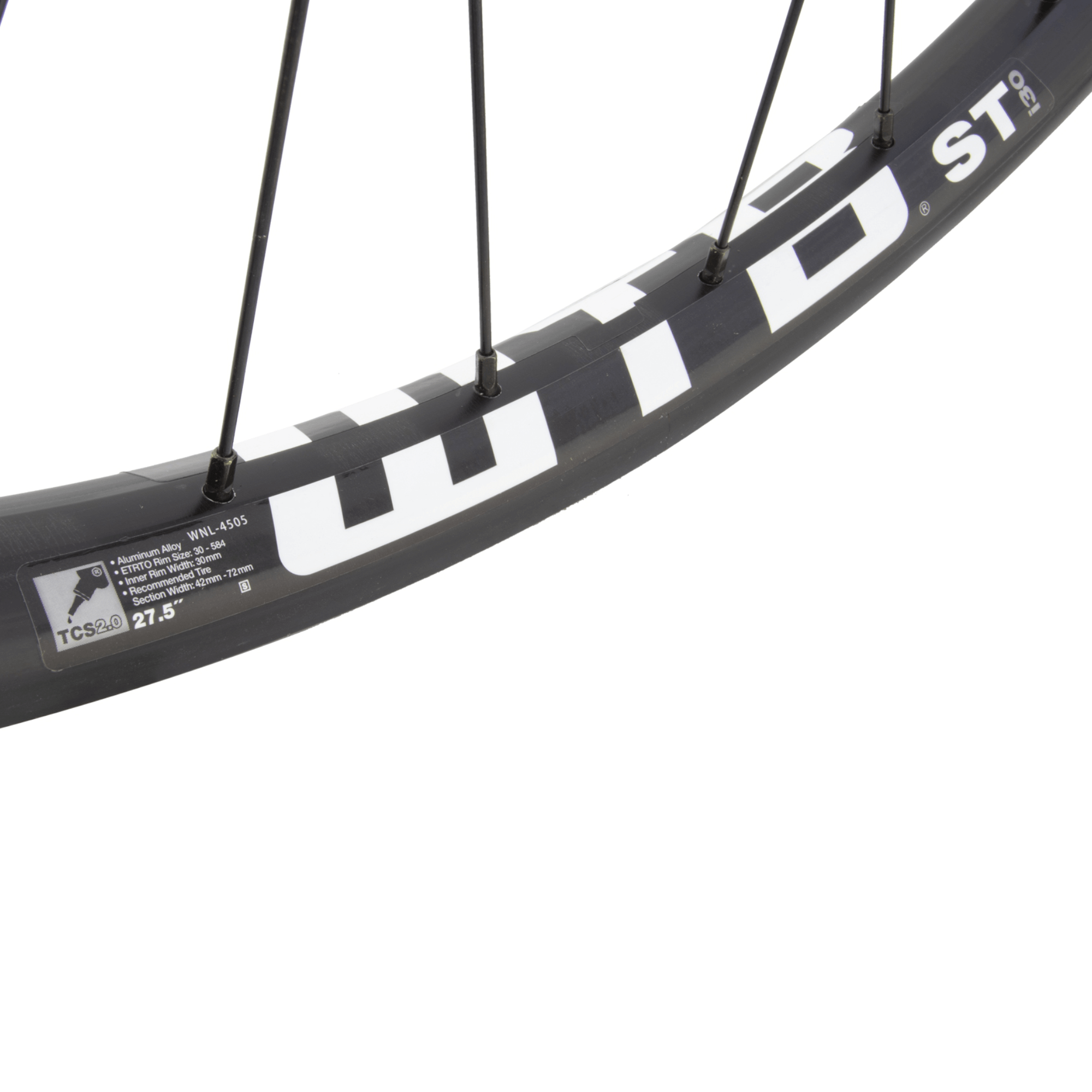 WTB ST TCS 2.0 i30 27.5 12x142 TA XDR Driver Tubeless 6-Bolt Rear