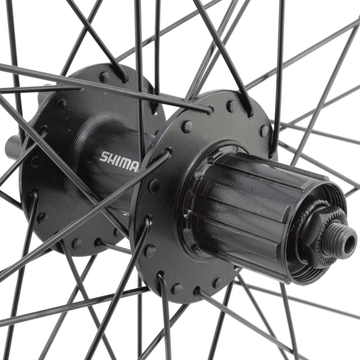 Weinmann U32TL Black 27.5-inch Rear QR Shimano HG Type Tubeless 6-Bolt Disc Wheel - The Bikesmiths