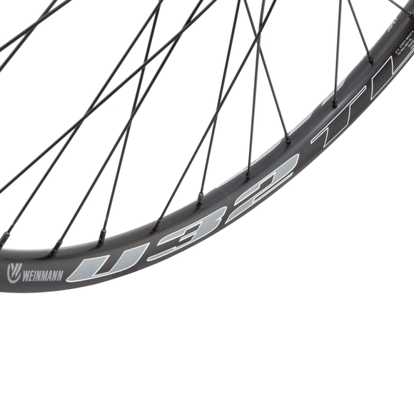 Weinmann U32TL Black 27.5-inch Rear QR Shimano HG Type Tubeless 6-Bolt Disc Wheel