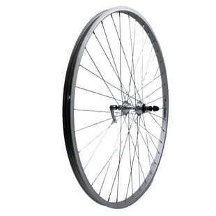 Weinmann RM19 27 Inch Rear 126mm QR Freewheel Wheel Silver
