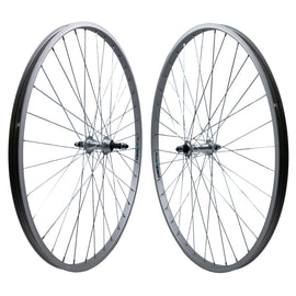 Weinmann RM19 27 Inch 100mm 126mm Bolt-On Freewheel Wheelset Silver